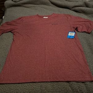 Columbia Mens Short Sleeve Shirt, 2XT.